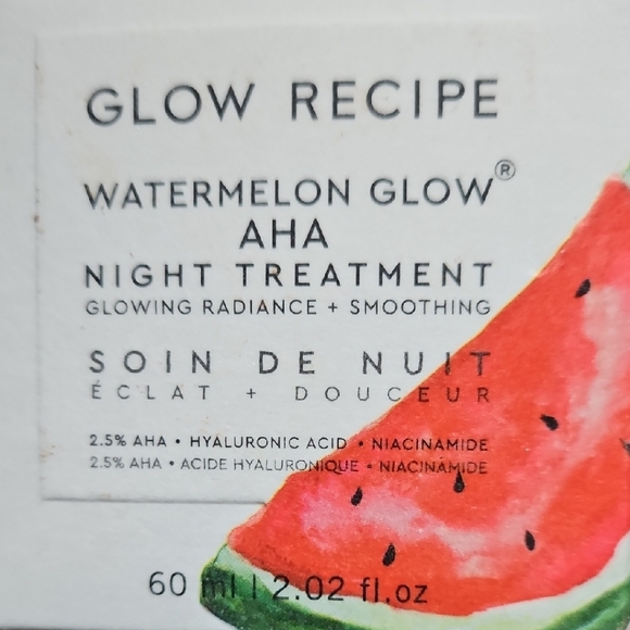 💥Sale💥NIB Glow Recipe Watermelon Glow AHA Night Treatment - Picture 4 of 4